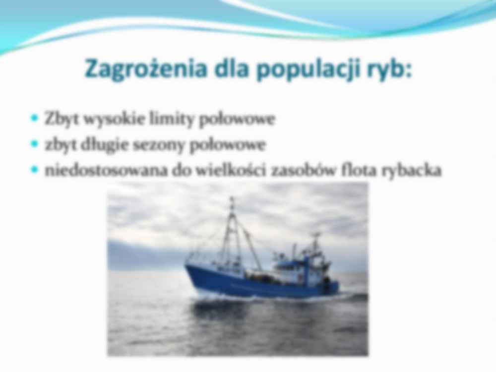 Zrównoważone rybołówstwo - wykład - strona 3
