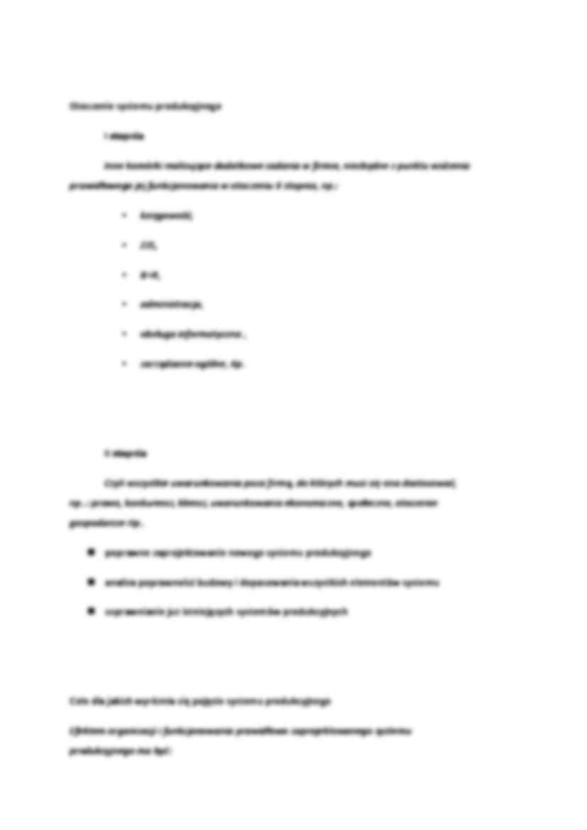 Podejście systemowe w zarządzaniu przedsiębiorstwem - wykład - strona 3