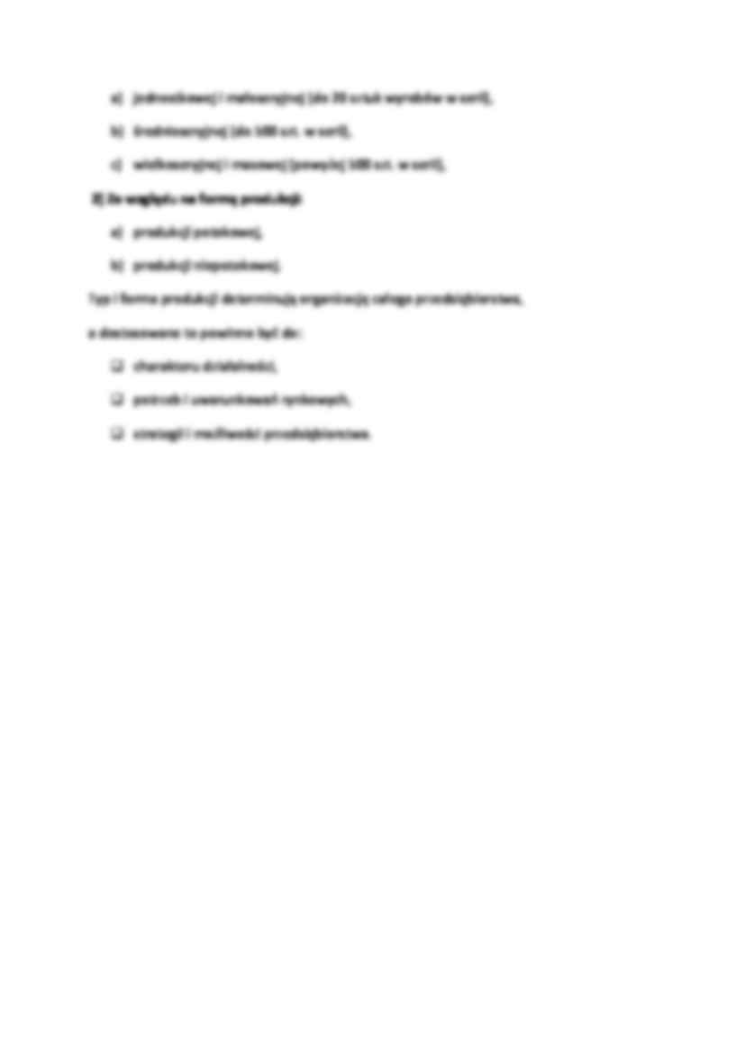 Rodzaje przedsiębiorstw według różnych kryteriów - wykład - strona 3