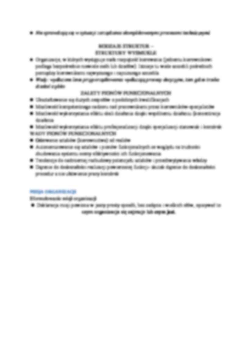Struktura organizacyjna - wykład - strona 2