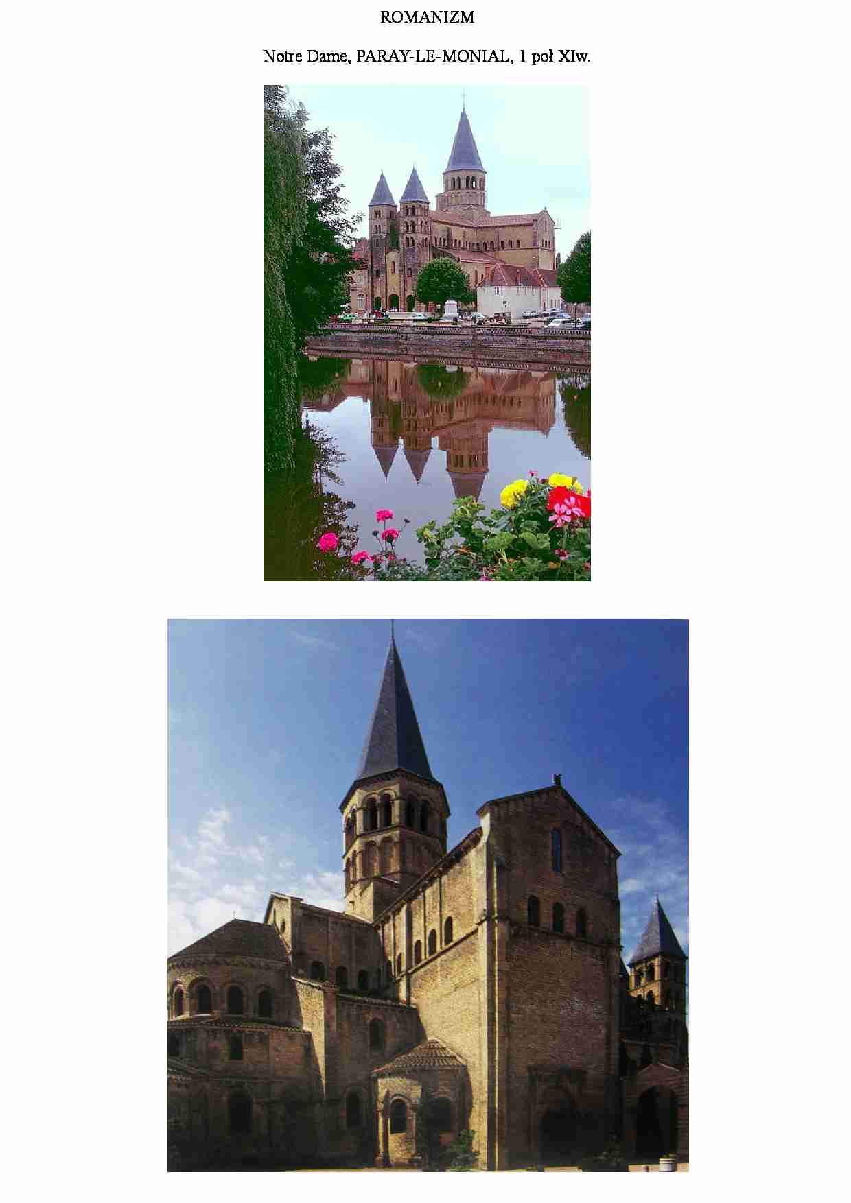 Notre Dame, Paray-le-monial - strona 1