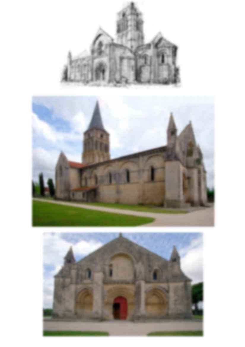 Aulnay-de-Saintonge, kolegiata St-Pierrede la Tour - strona 2