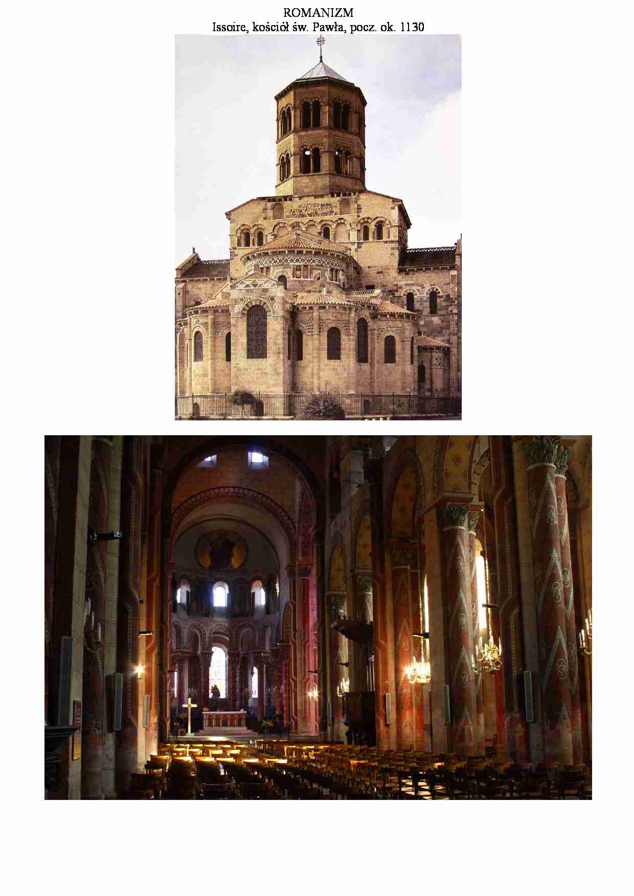 Issoire, kościół św. Pawła - strona 1