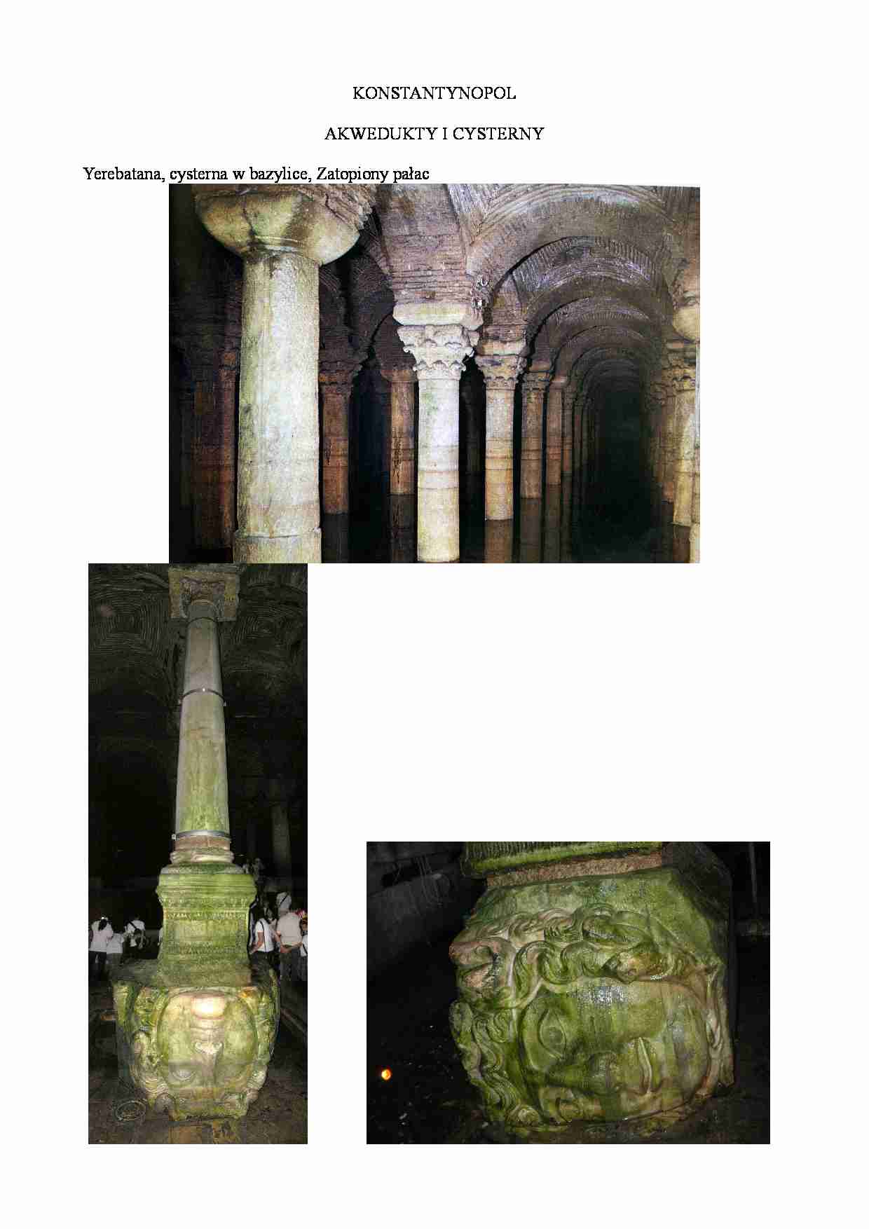 Konstantynopol akwedukty i cysterny - strona 1