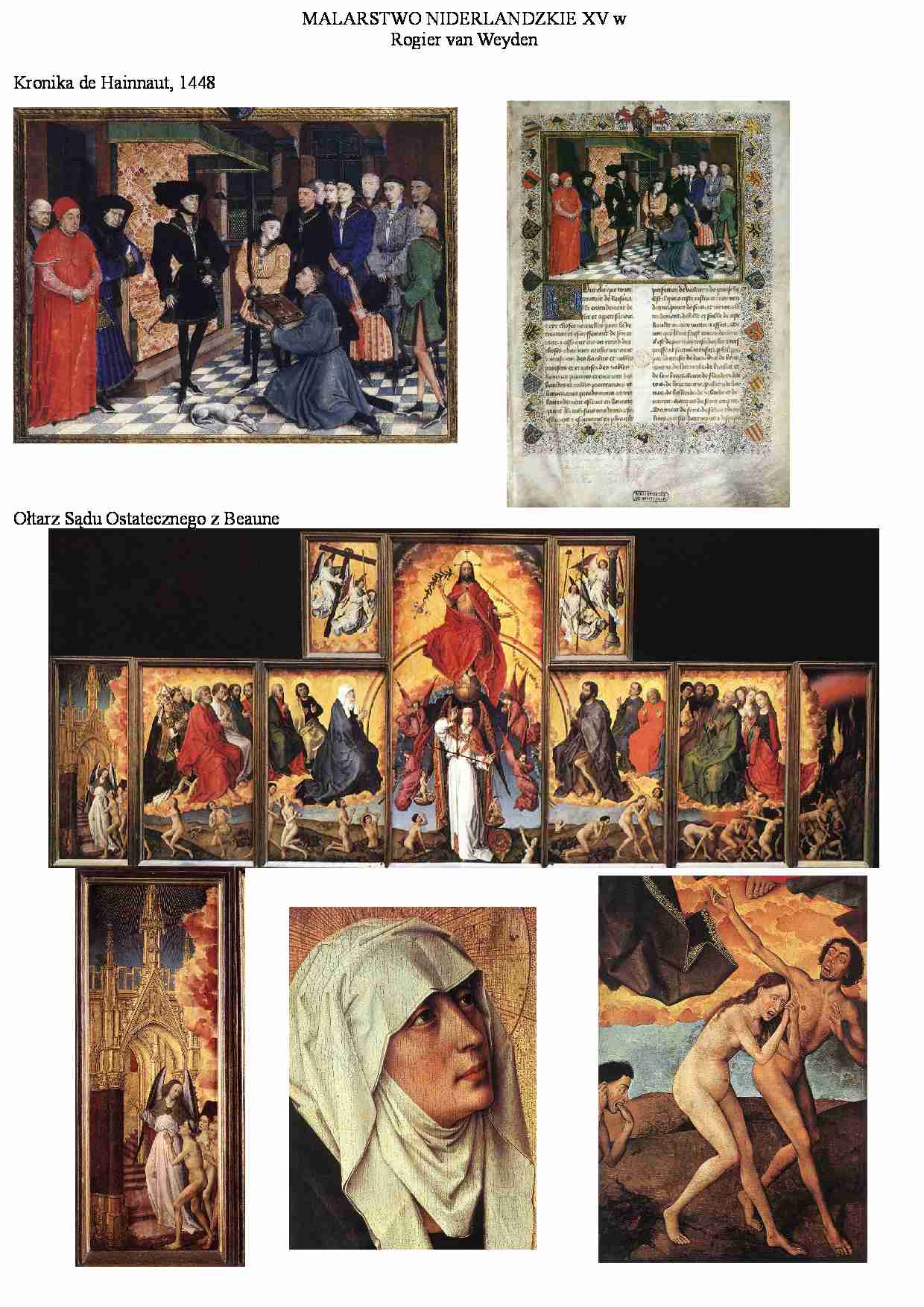 Rogier van Weyden - strona 1