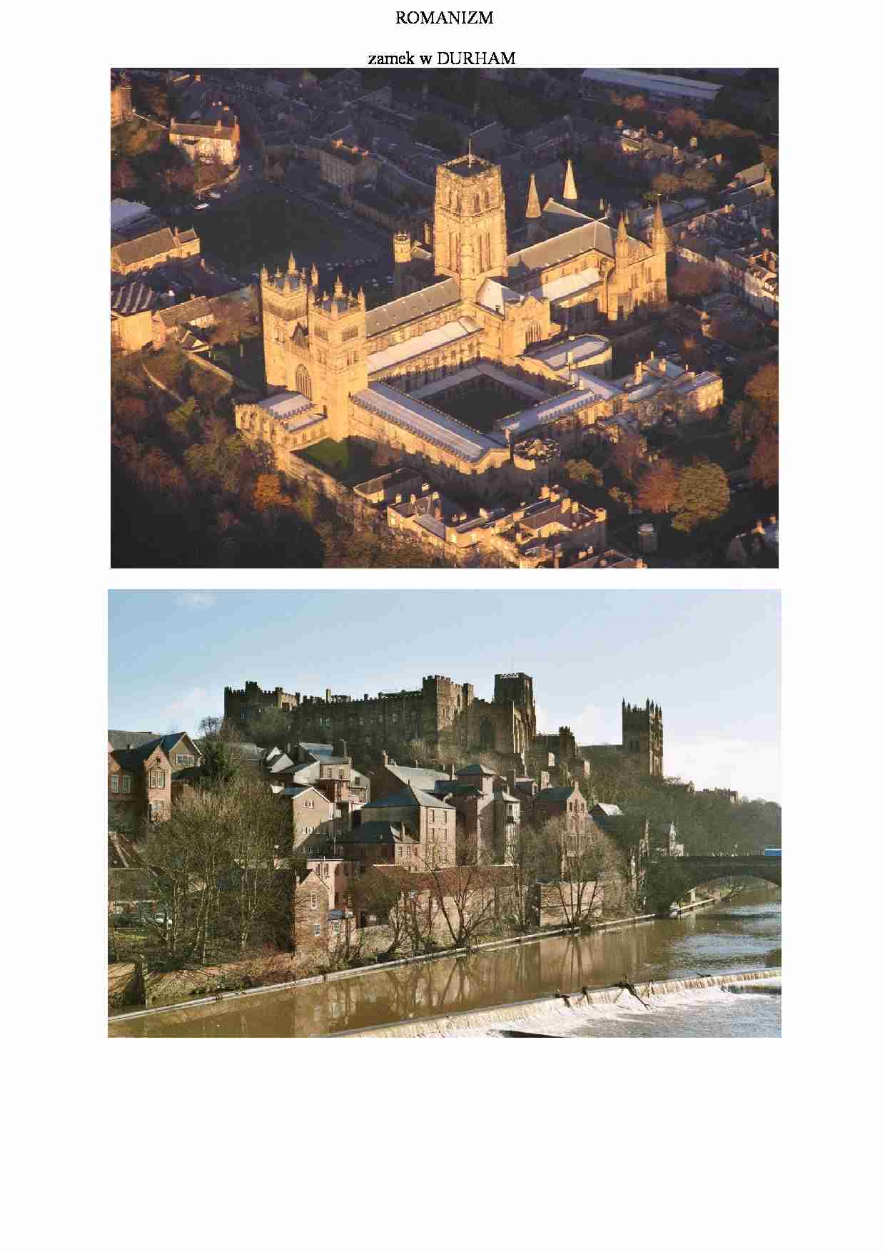 Zamek w Durham - strona 1