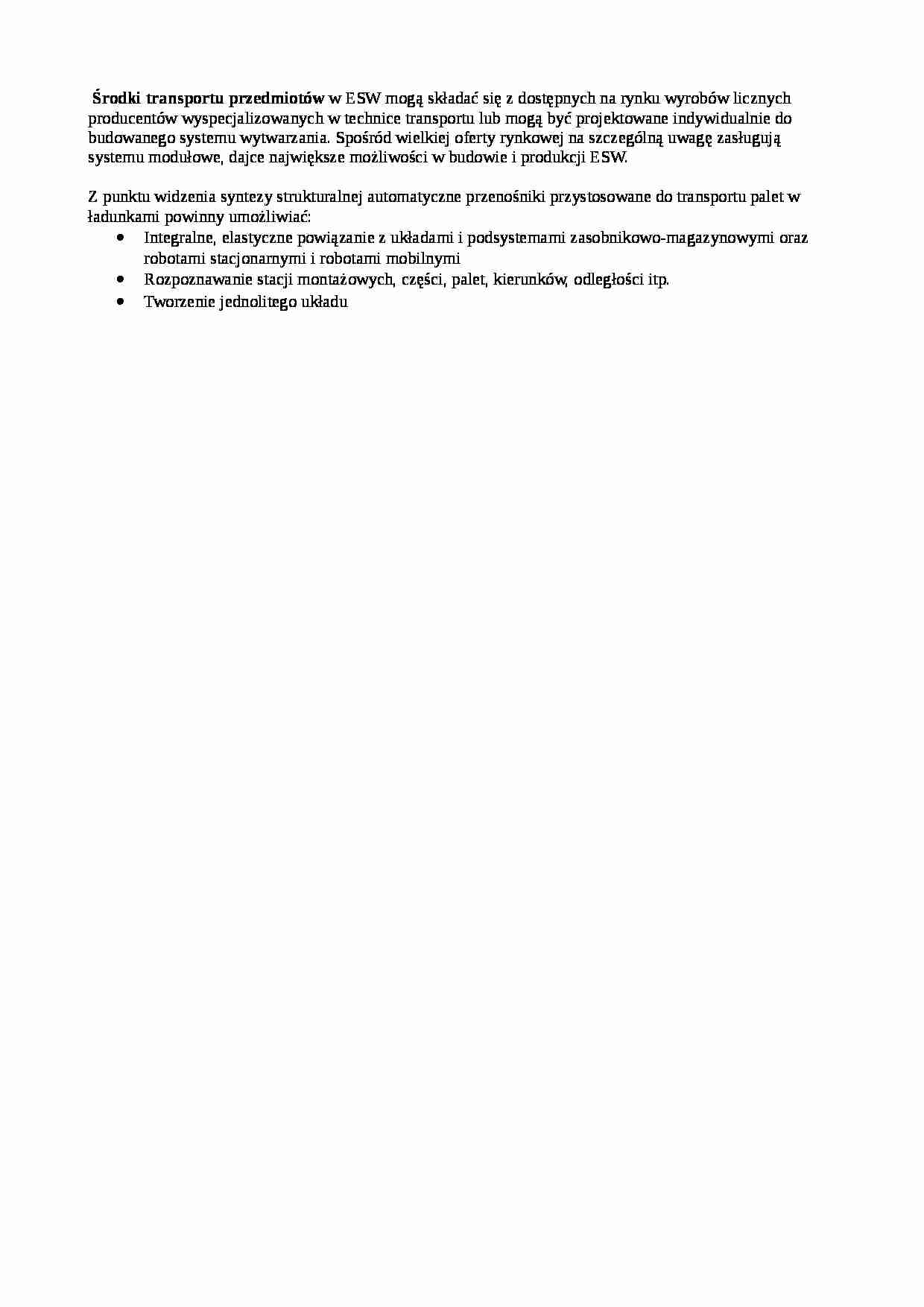 Środki transportu przedmiotów-opracowanie - strona 1