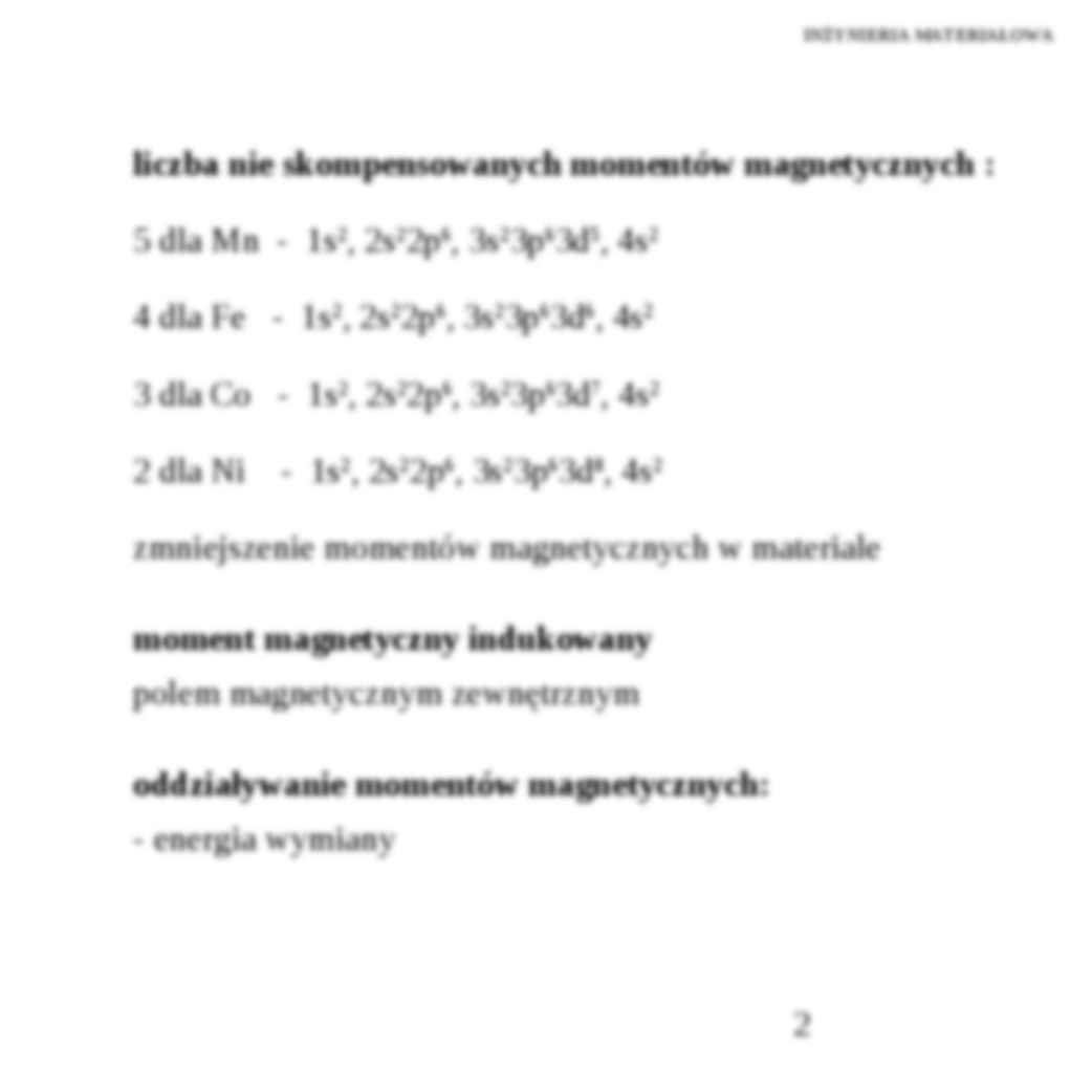 Materiały magnetyczne - omówienie - strona 2