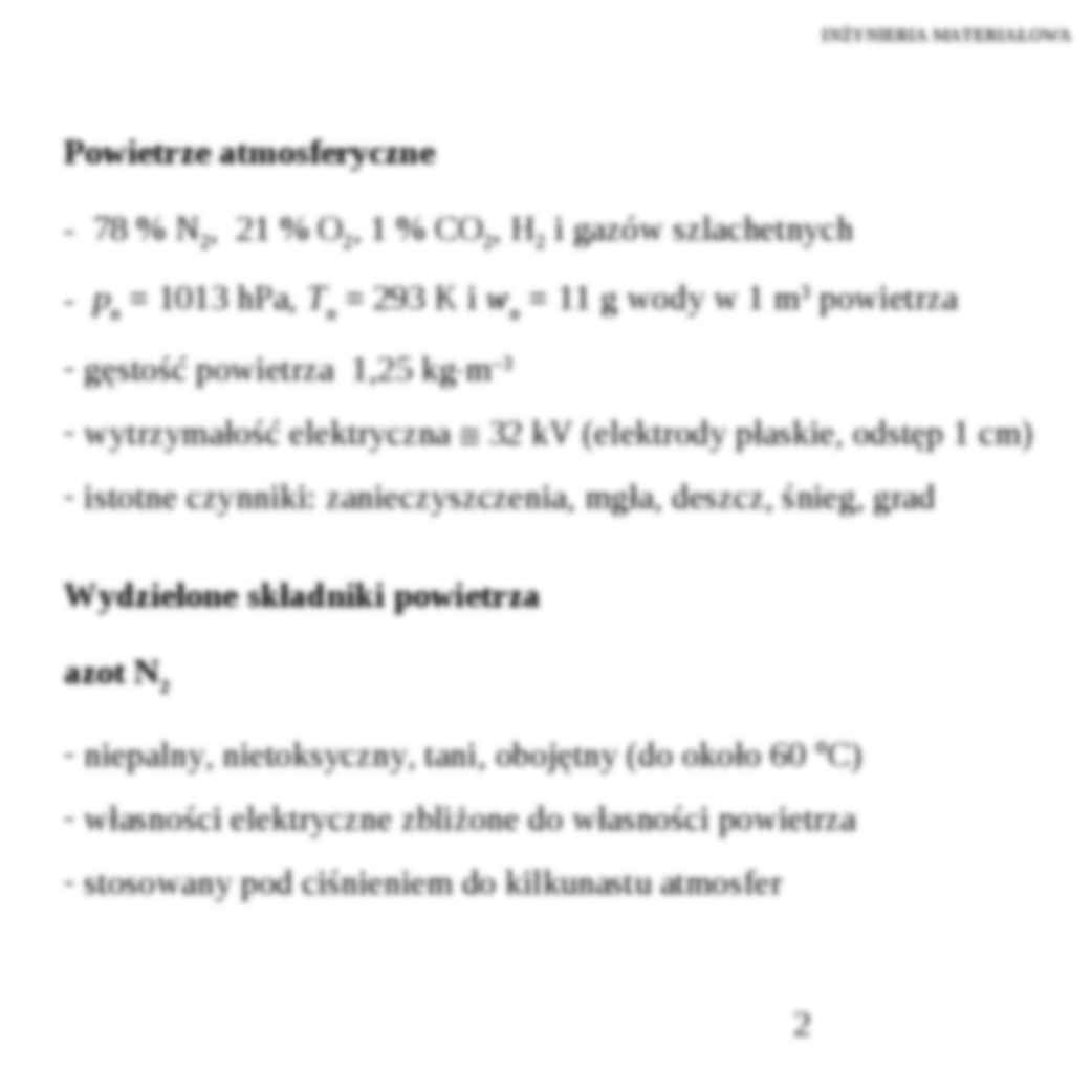 Gazowe dielektryki - omówienie - strona 2
