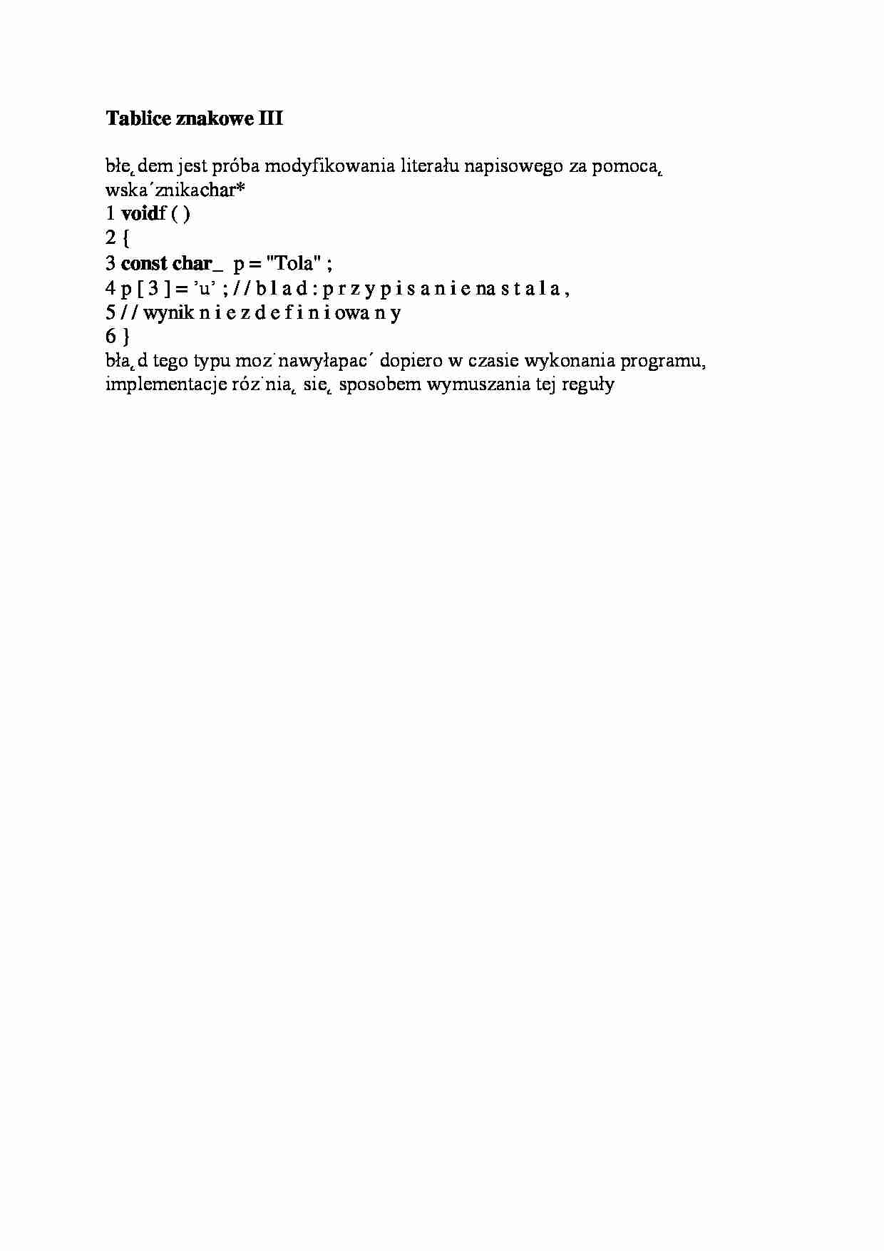 Tablice znakowe III-opracowanie - strona 1