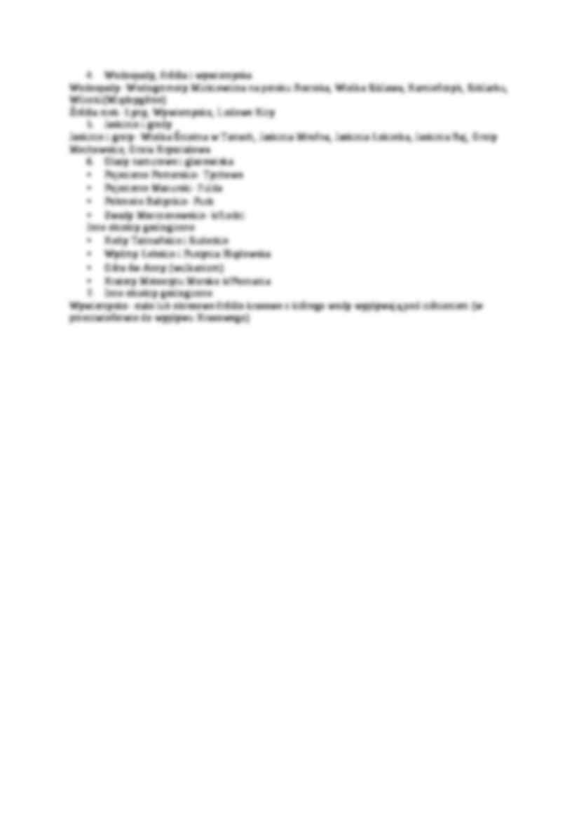 Klasyfikacja przyrodniczych walorów krajoznawczych - omówienie - strona 2