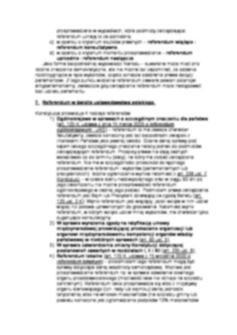 Podstawowe zasady ustroju III RP-opracowanie  - strona 3
