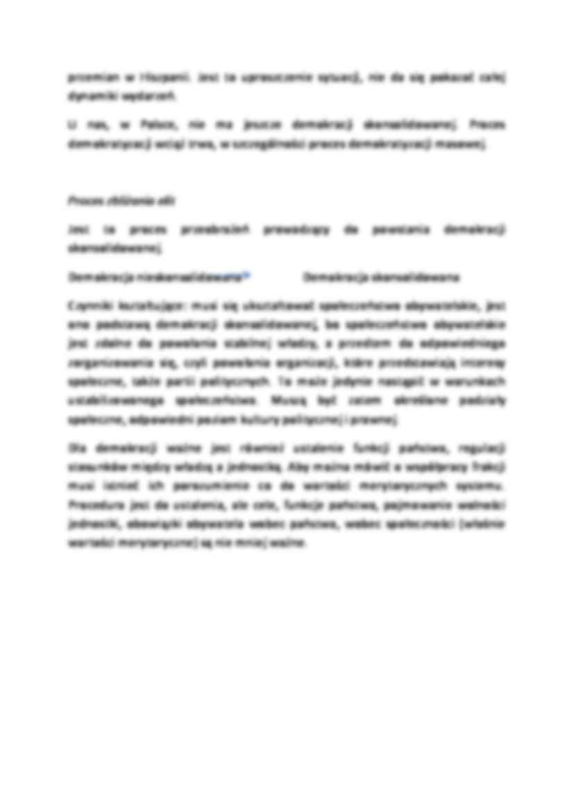 Formy przekształcenia systemu niedemokratycznego-opracowanie - strona 3
