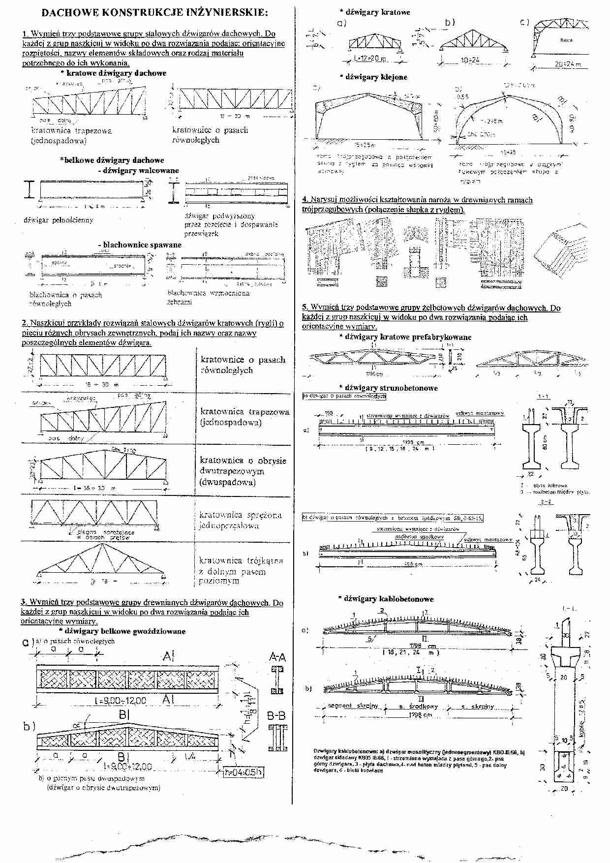 dachowe konstrukcje inżynierskie - strona 1