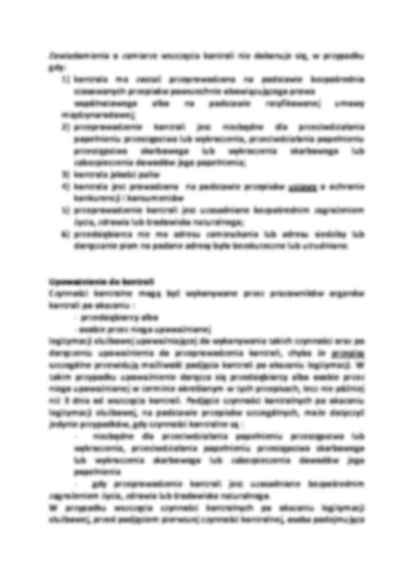 Zasady kontroli działalności gospodarczej przedsiębiorcy przewidziane w USDG - strona 2