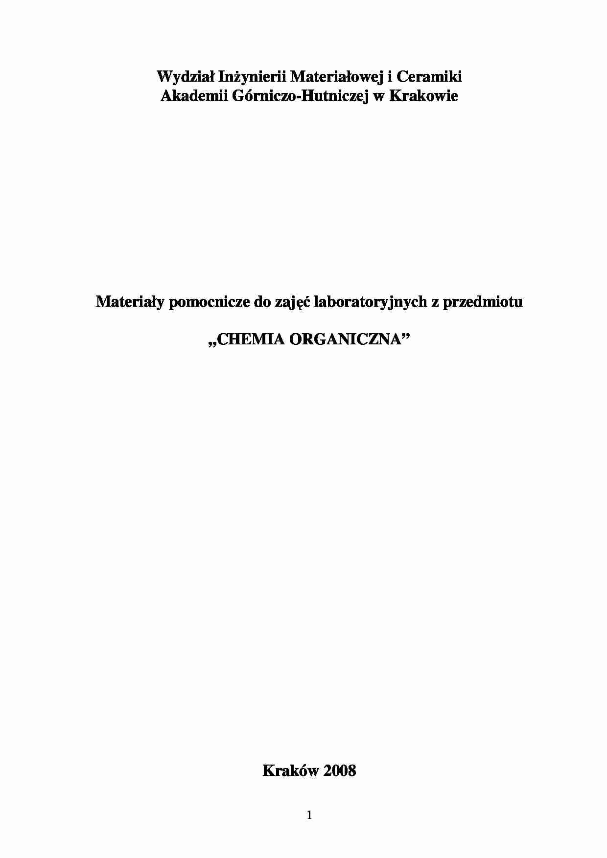 Chemia organiczna - materiały pomocnicze - Destylacja - strona 1