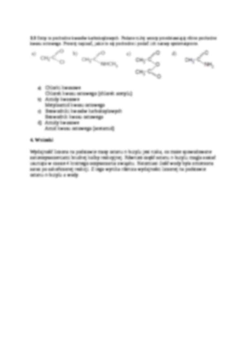 Chemia organiczna - estryfikacja - omówienie - sposób syntezy - strona 3