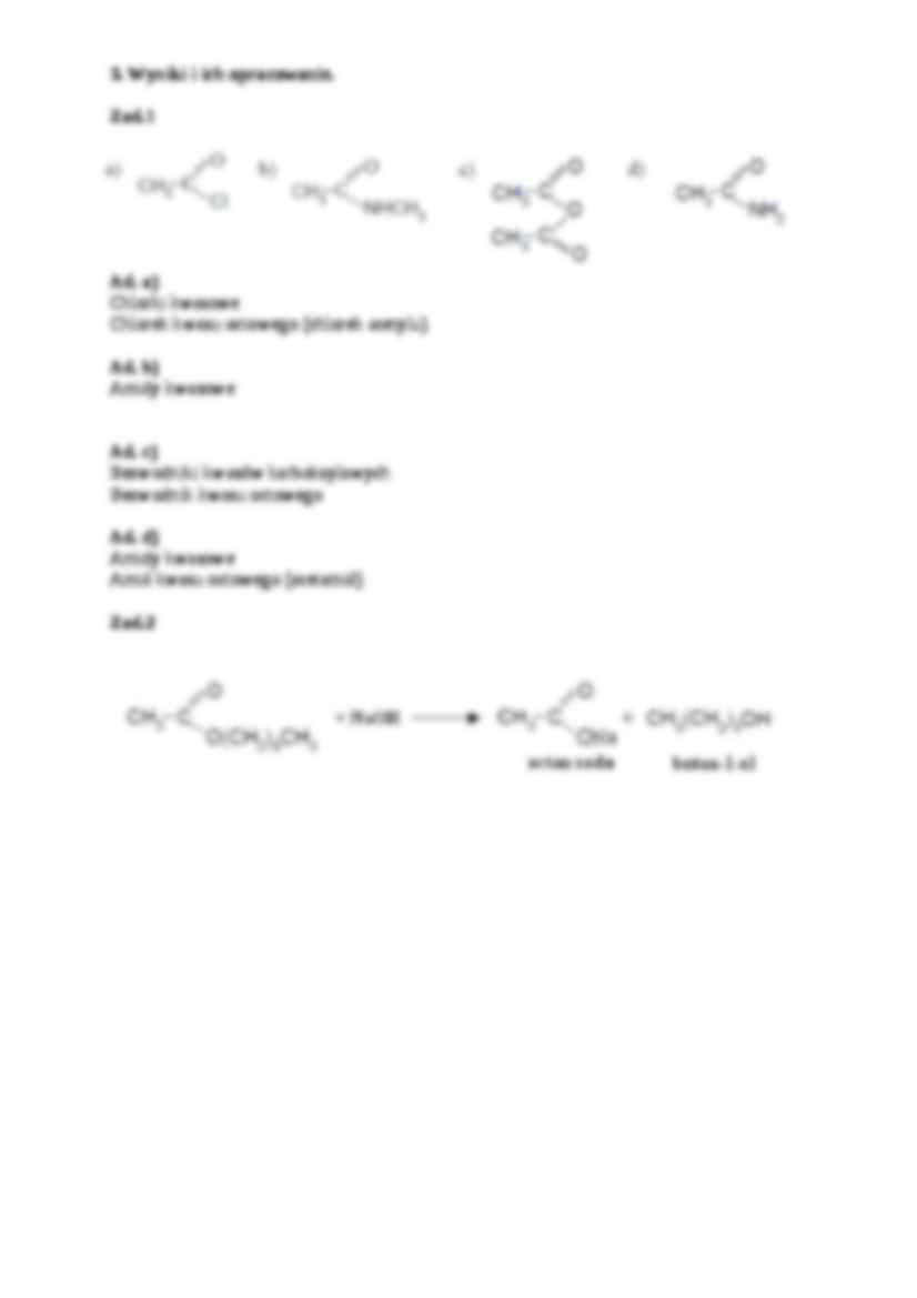 Chemia organiczna - estryfikacja - omówienie - kwasy karboksylowye - strona 2
