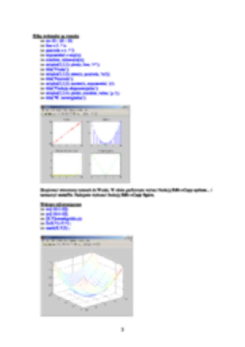 Matlab wykresy - omówienie - strona 3