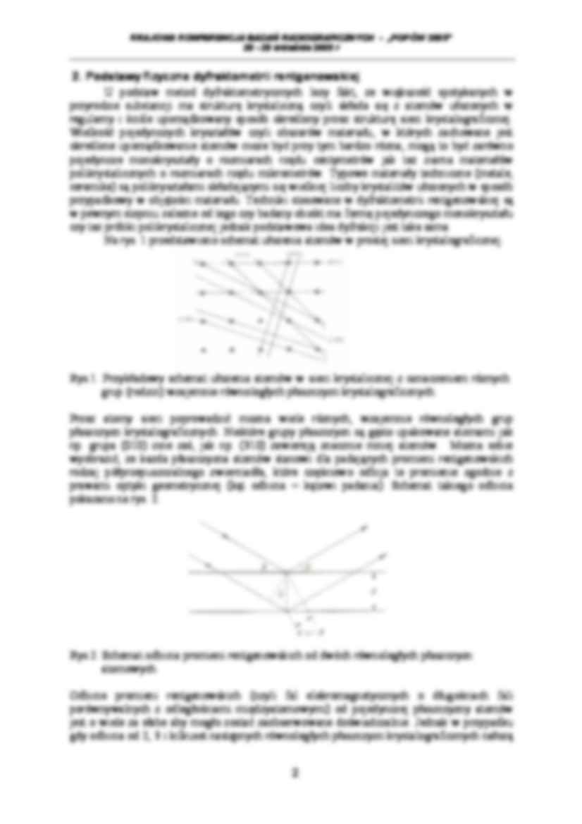 Dyfraktometria - omówienie - strona 2