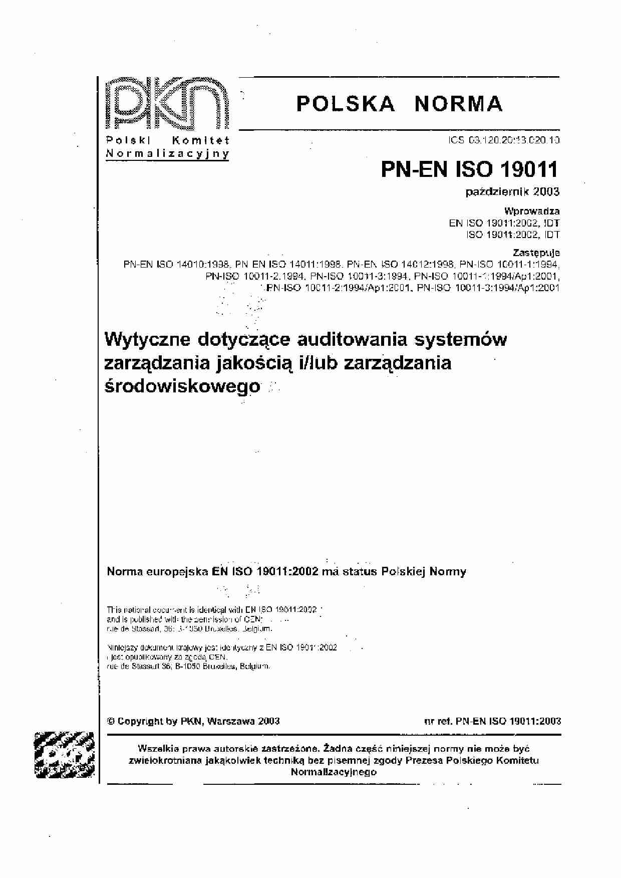 wytyczne dotyczące auditowania - wykład - strona 1