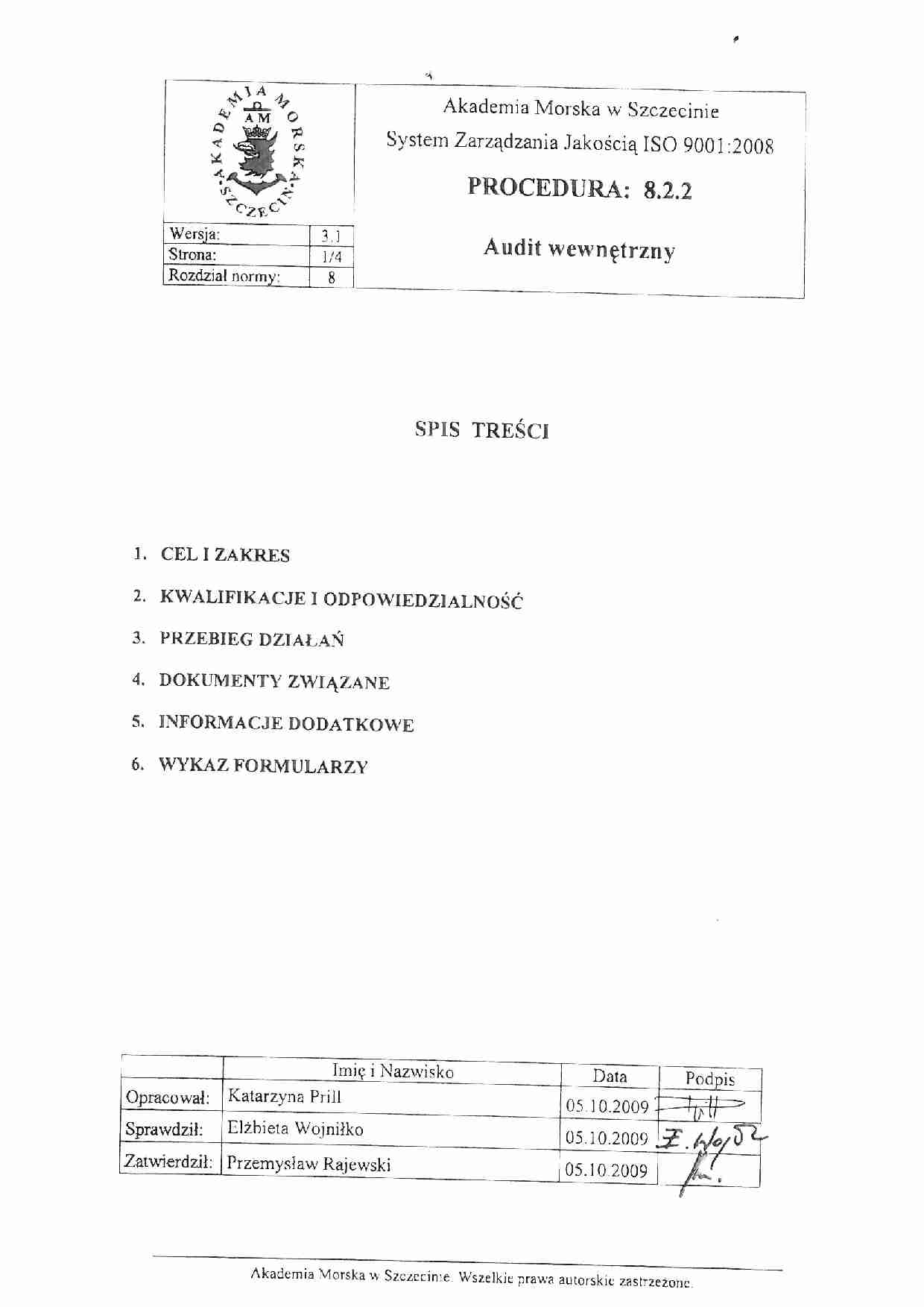 Audyt wewnętrzny - wykład - strona 1