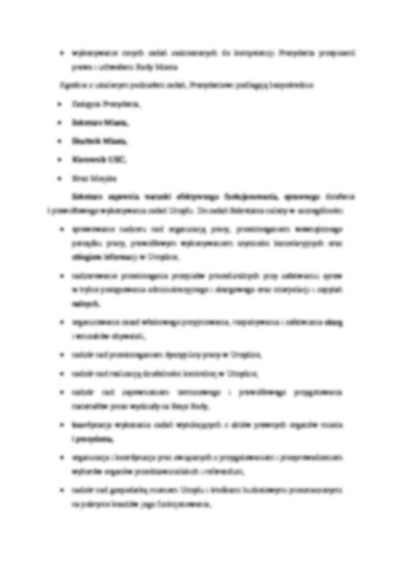 Struktura organizacyjna Urzędu Miasta - wykład - strona 2