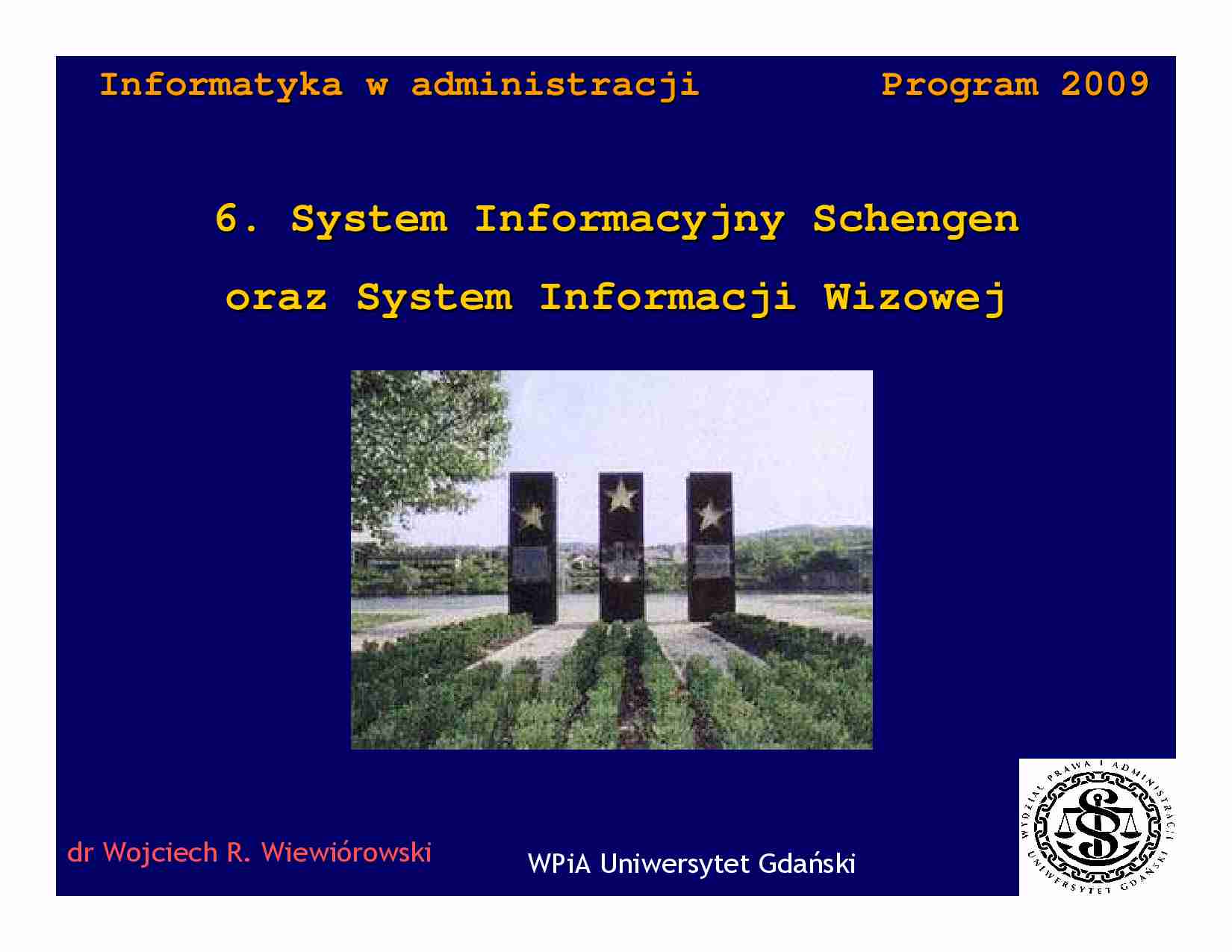 System informacyjny schengen - omówienie - strona 1