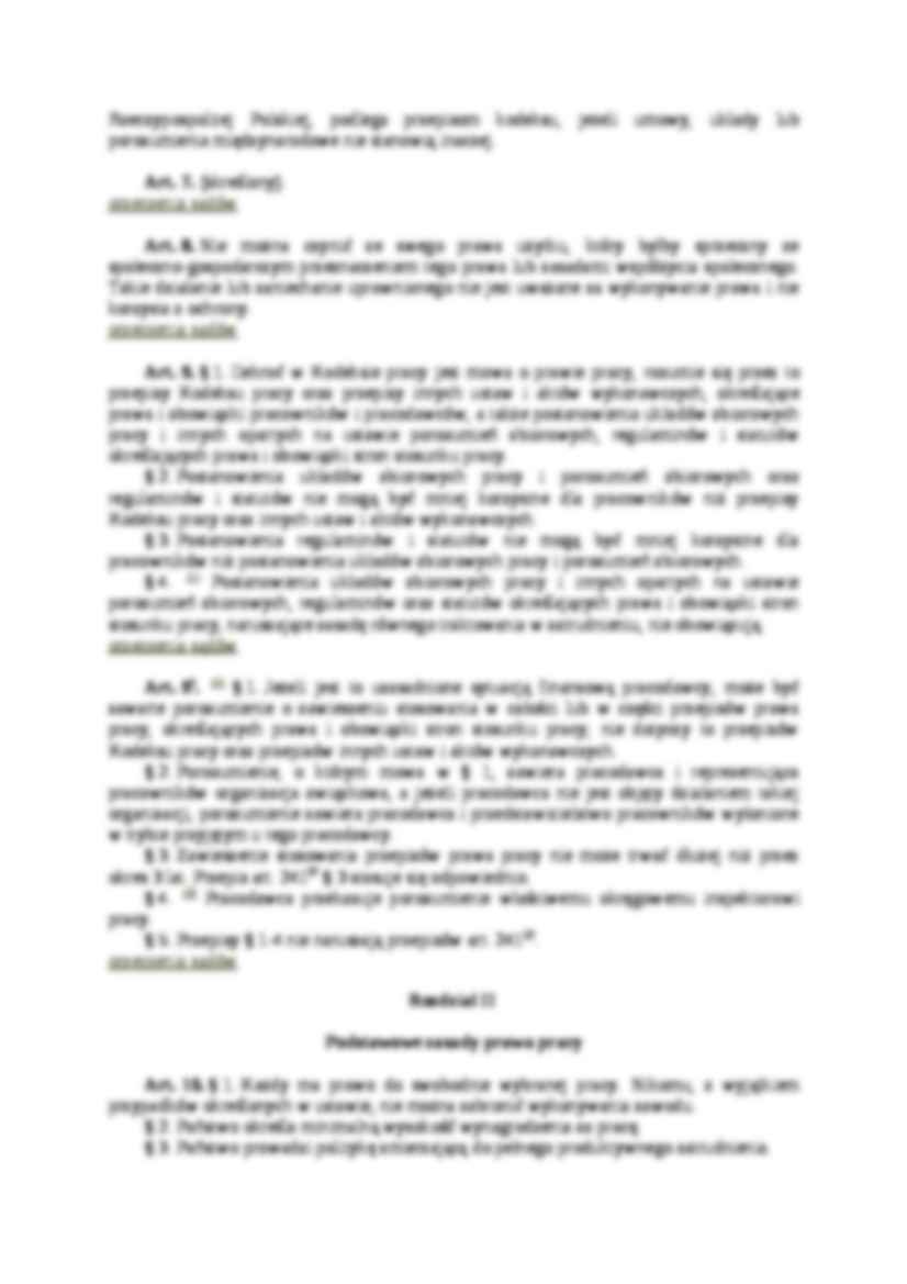 Kodeks pracy- omówienie - strona 3