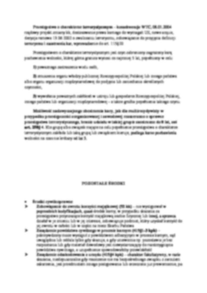 Środki zwalczania recydywy  - omówienie (II sem) - strona 2