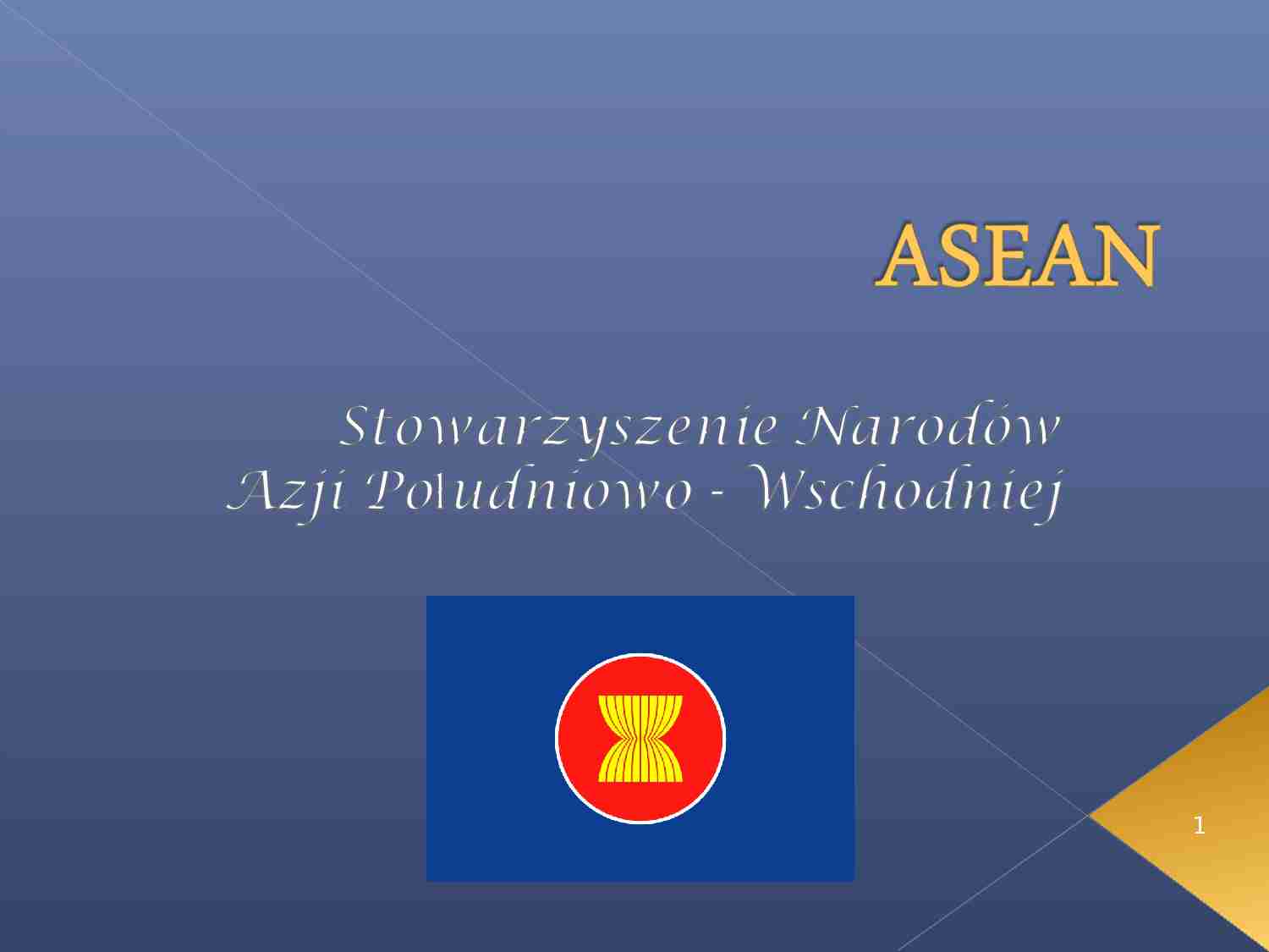 ASEAN - strona 1
