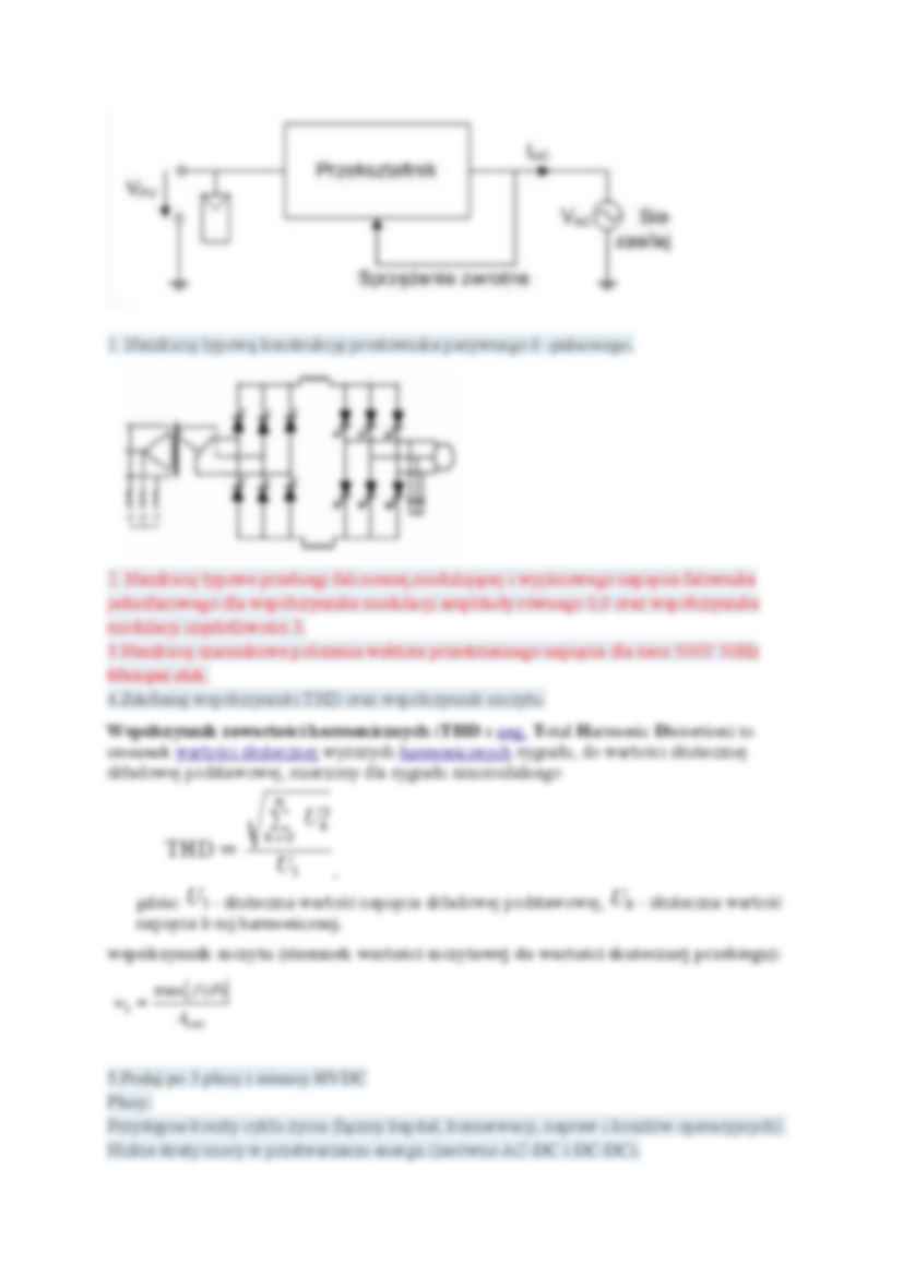 Zaliczenie z wykładów - elektronika i energoelektronika - strona 2