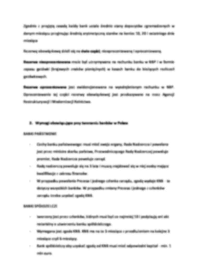 Instrumenty polityki NBP - omówienie  (sem II) - strona 2