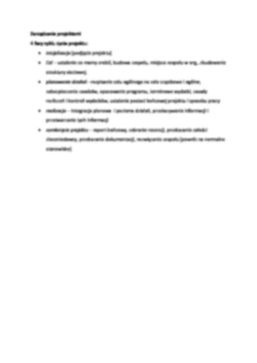 Nauki o organizacji - wykład 9 (sem II) - strona 3