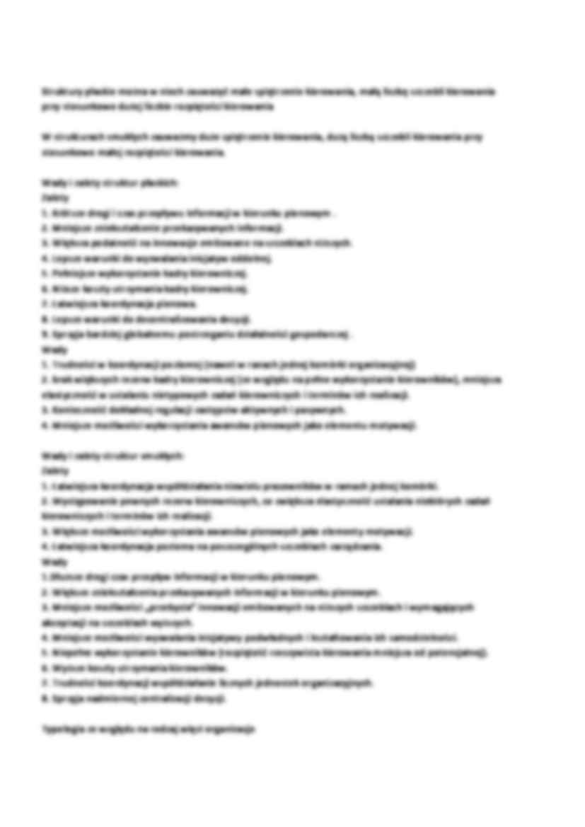 Struktury organizacji - omówienie - strona 2