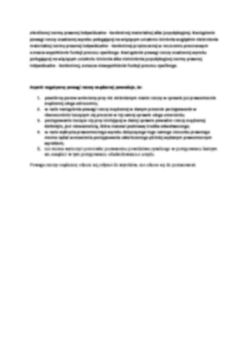 Prawomocność orzeczeń - omówienie - Prawomocność formalna - strona 2