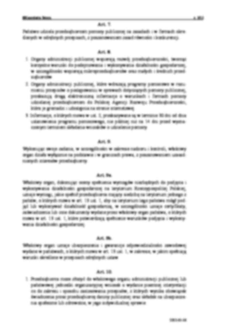 Działalność gospodarcza - ustawa - strona 3