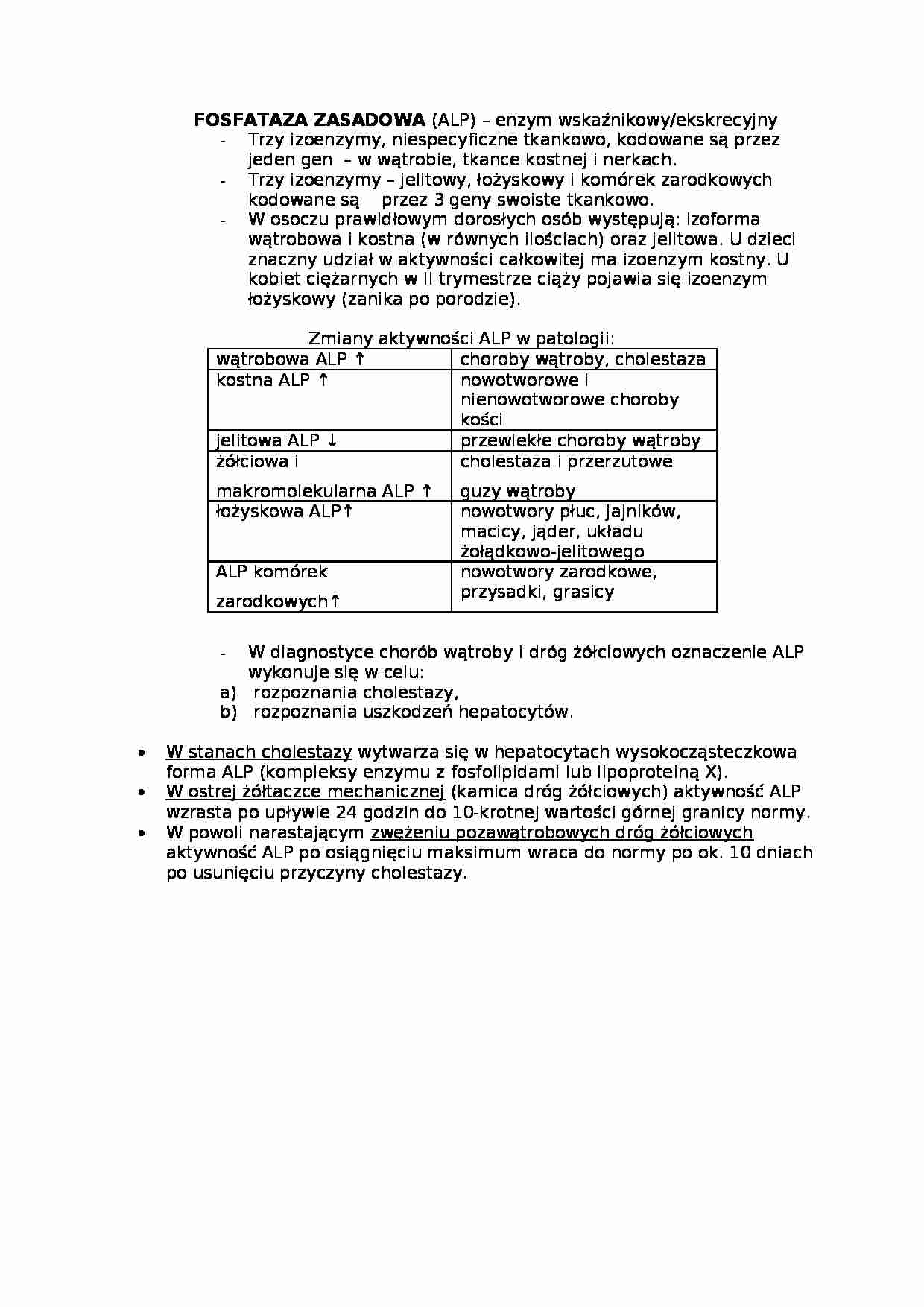 Wykład - fosfataza zasadowa - strona 1