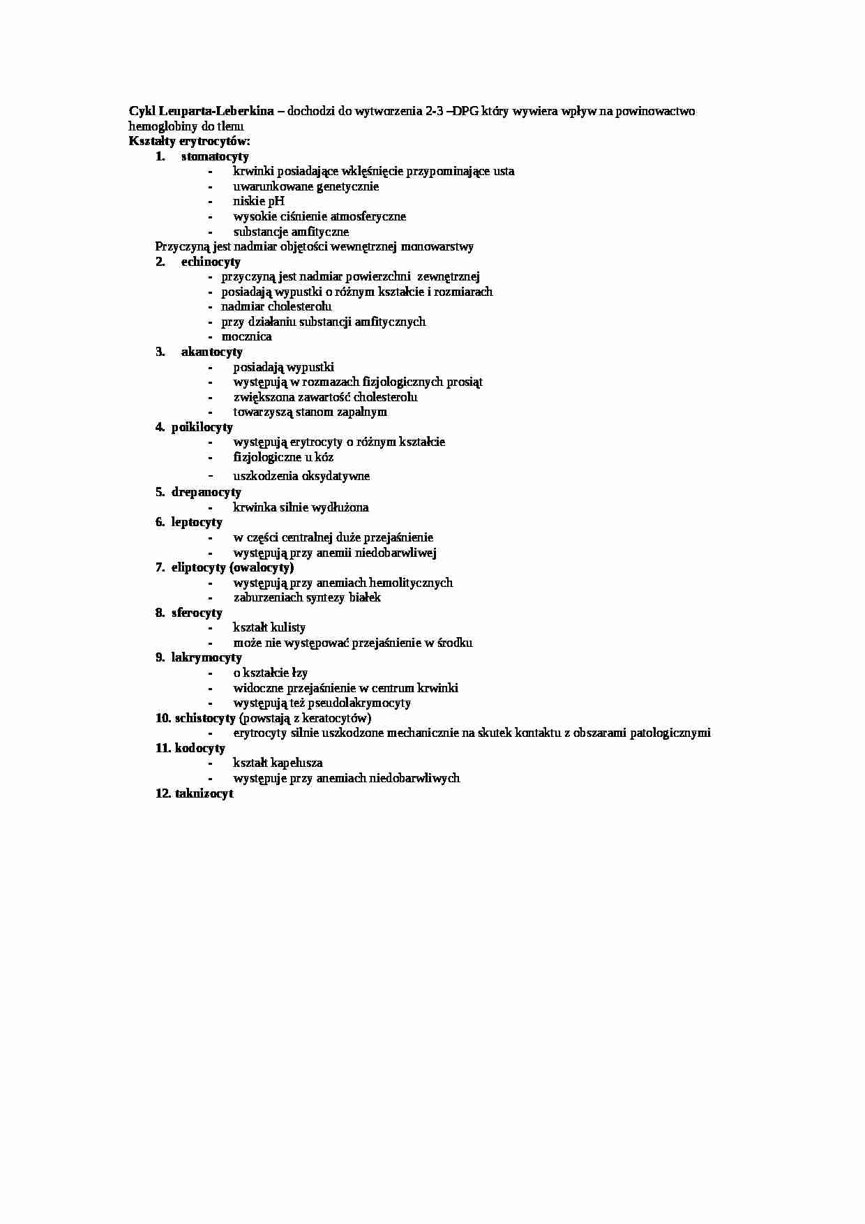 Wykład - cykl Leuparta-Leberkina, sem  IV - strona 1