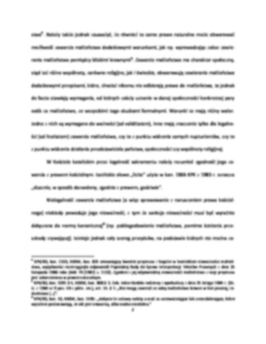 Forma prawna zawarcia małżeostwa mieszanego wyznaniowo - strona 2