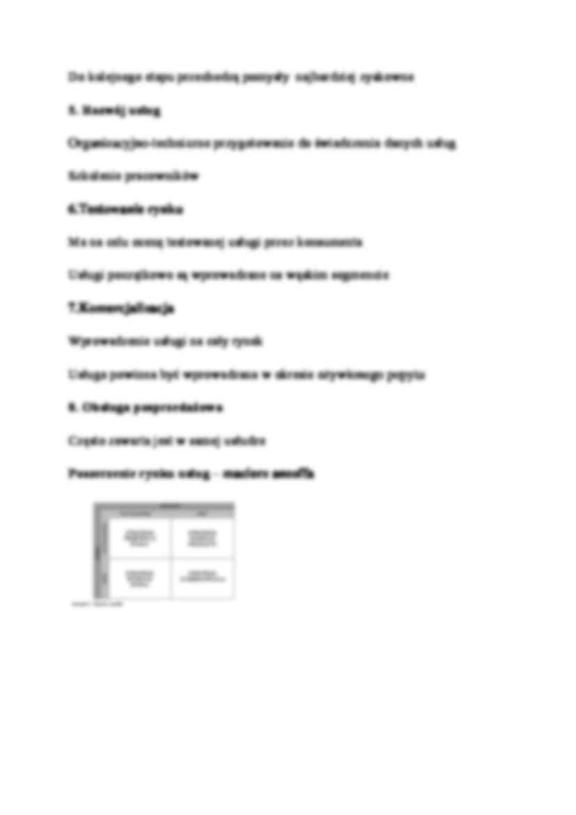 Marketing usług - wykład 9 (sem.VI) - strona 3