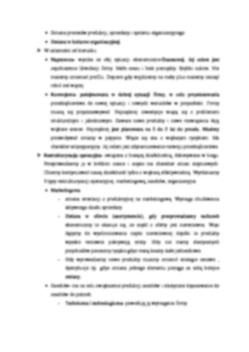 Zarządzanie przedsiębiorstwem - wykład 5 (Sem. V) - strona 2