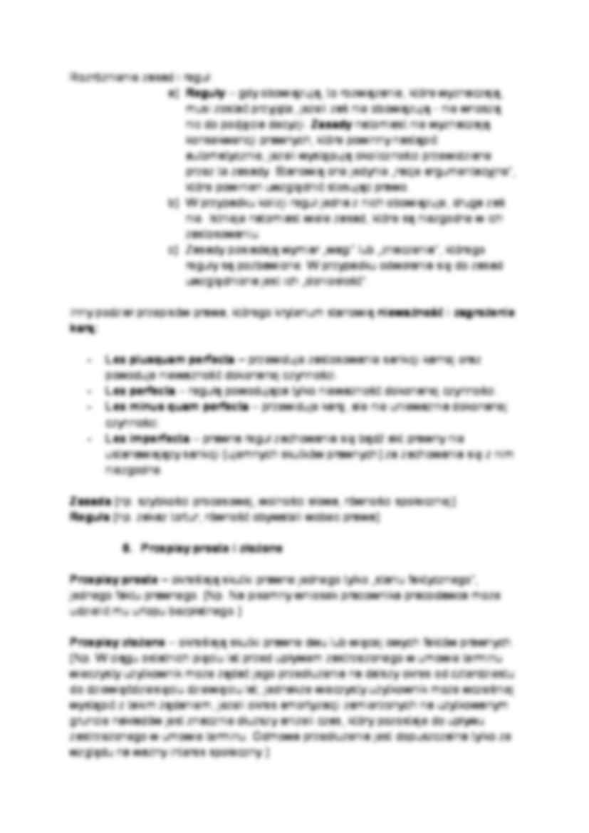 Rodzaje przepisów prawnych - omówienie  - strona 3