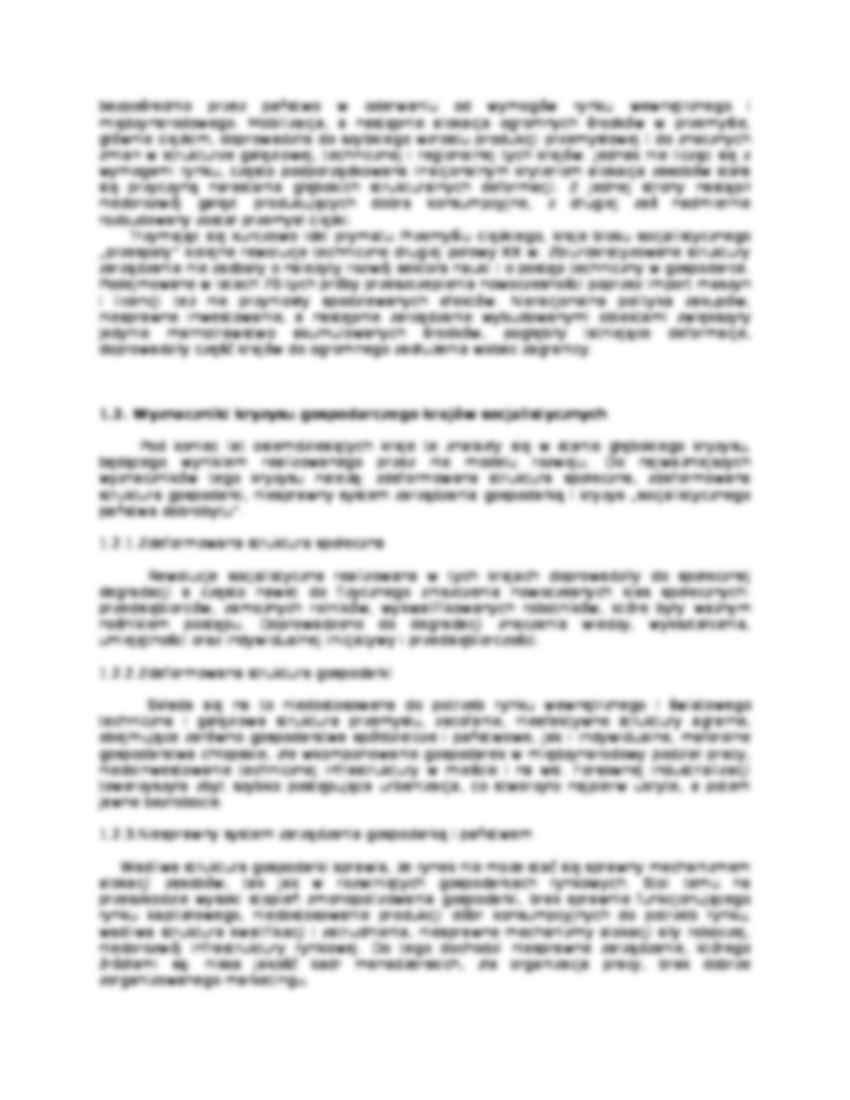 Sytuacja gospodarcza Polski przed transformacj_- praca semestralna - strona 3