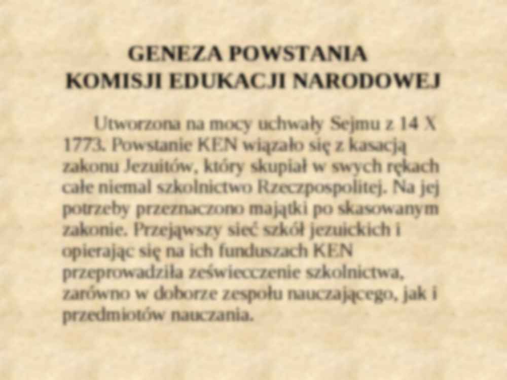 Komisja Edukacji Narodowej - Zakres działalności KEN - strona 3