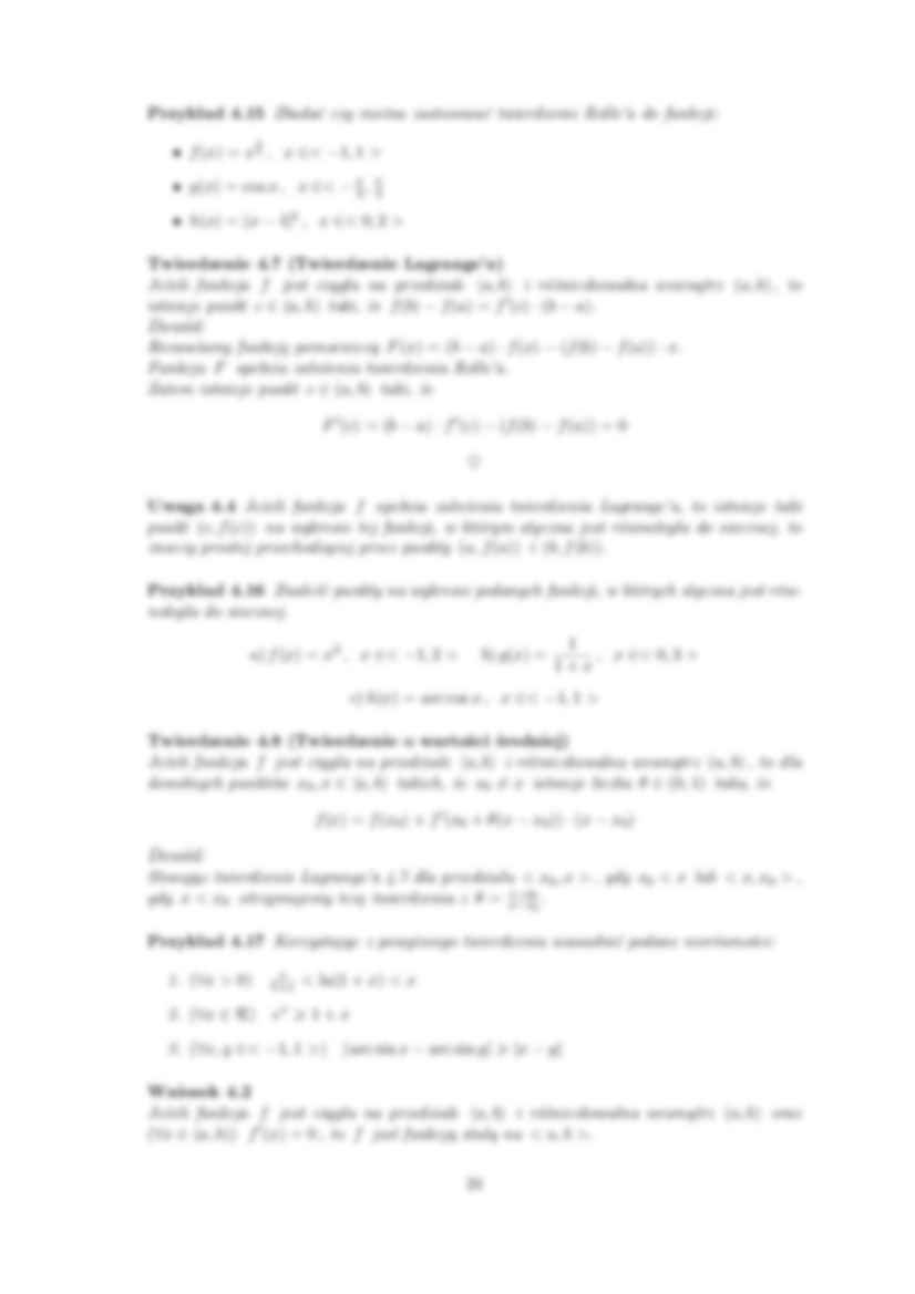 Różniczka funkcji - omówienie  - strona 2