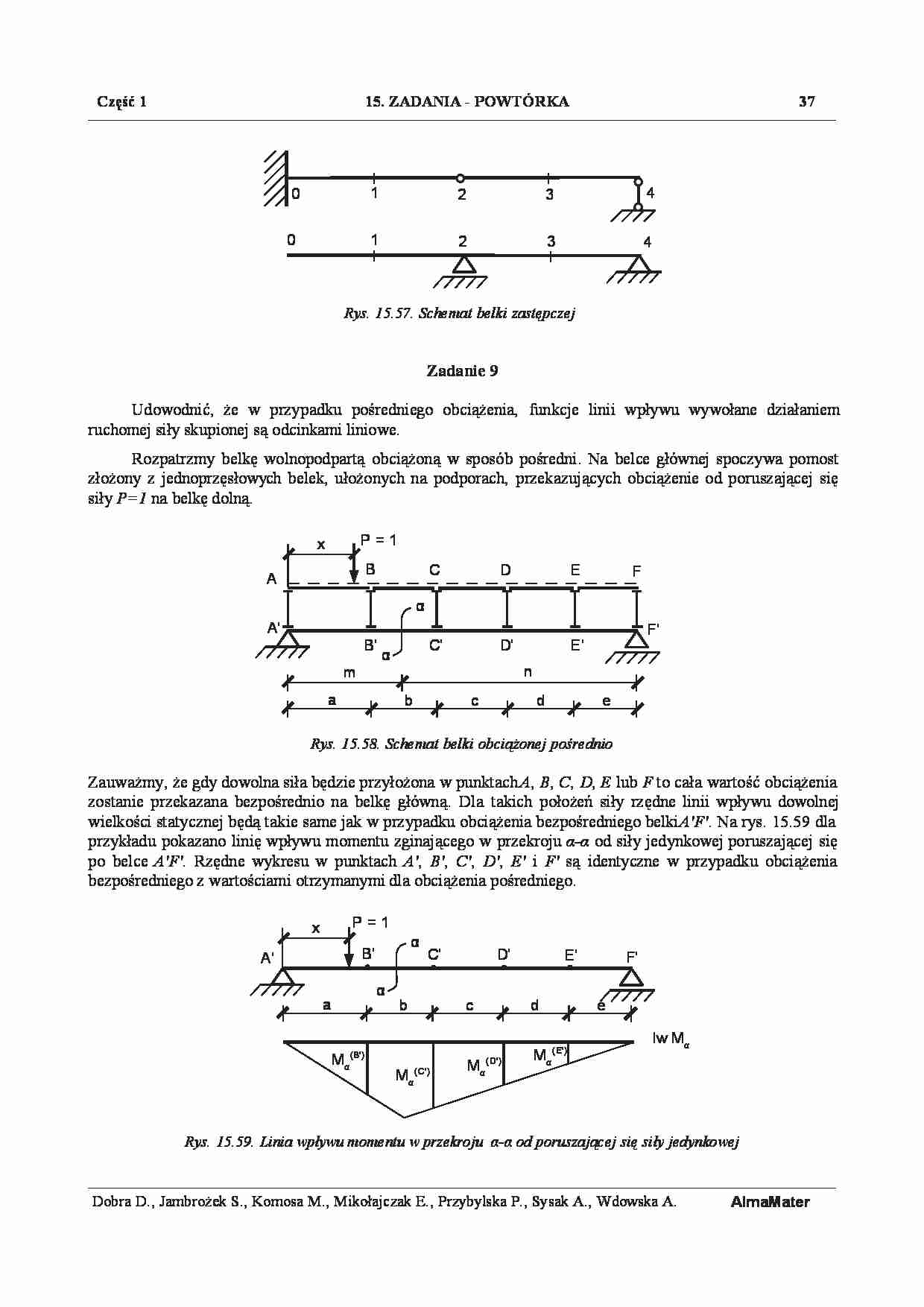 prof T. Lewiński - Zadania Powtórka - Przykład 9 - strona 1