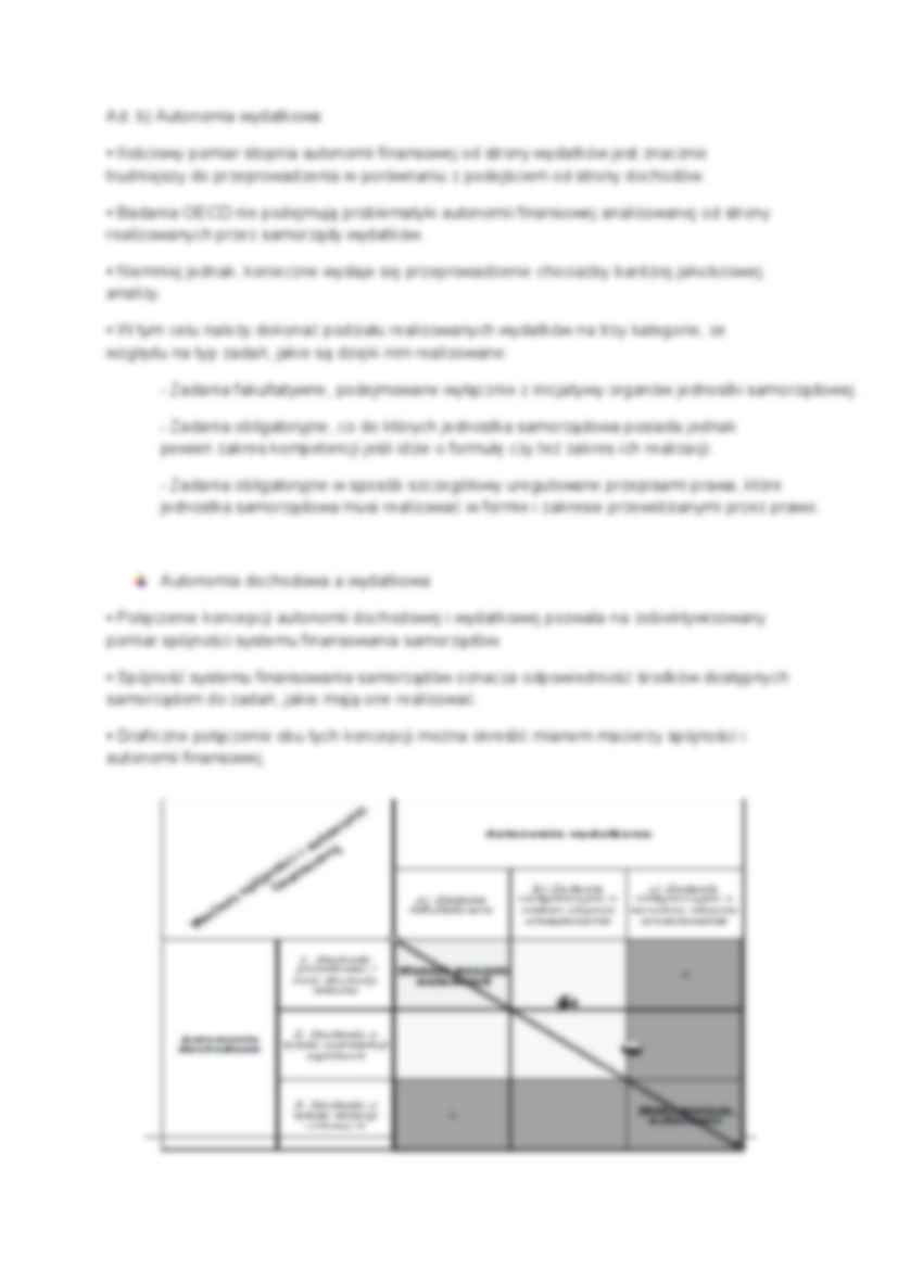 Autonomia finansowa samorządów - wykład - strona 2