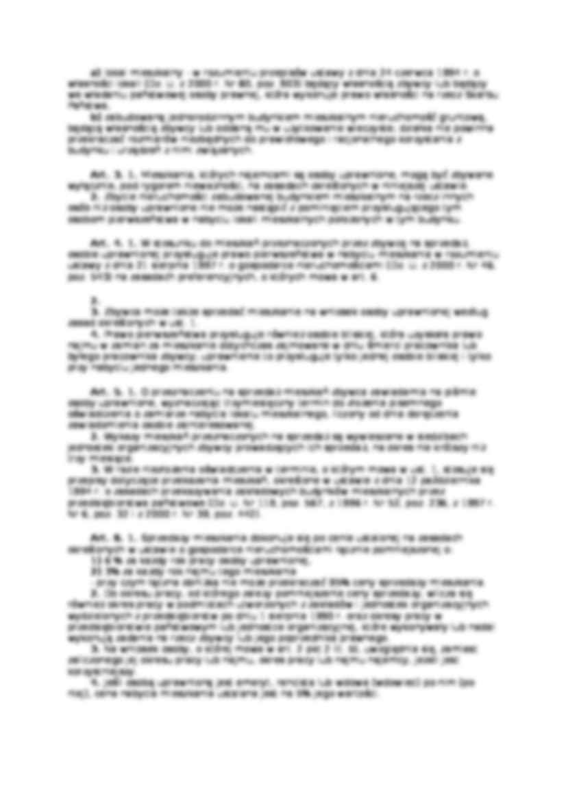 Ustawa Zbywanie mieszkania - strona 2