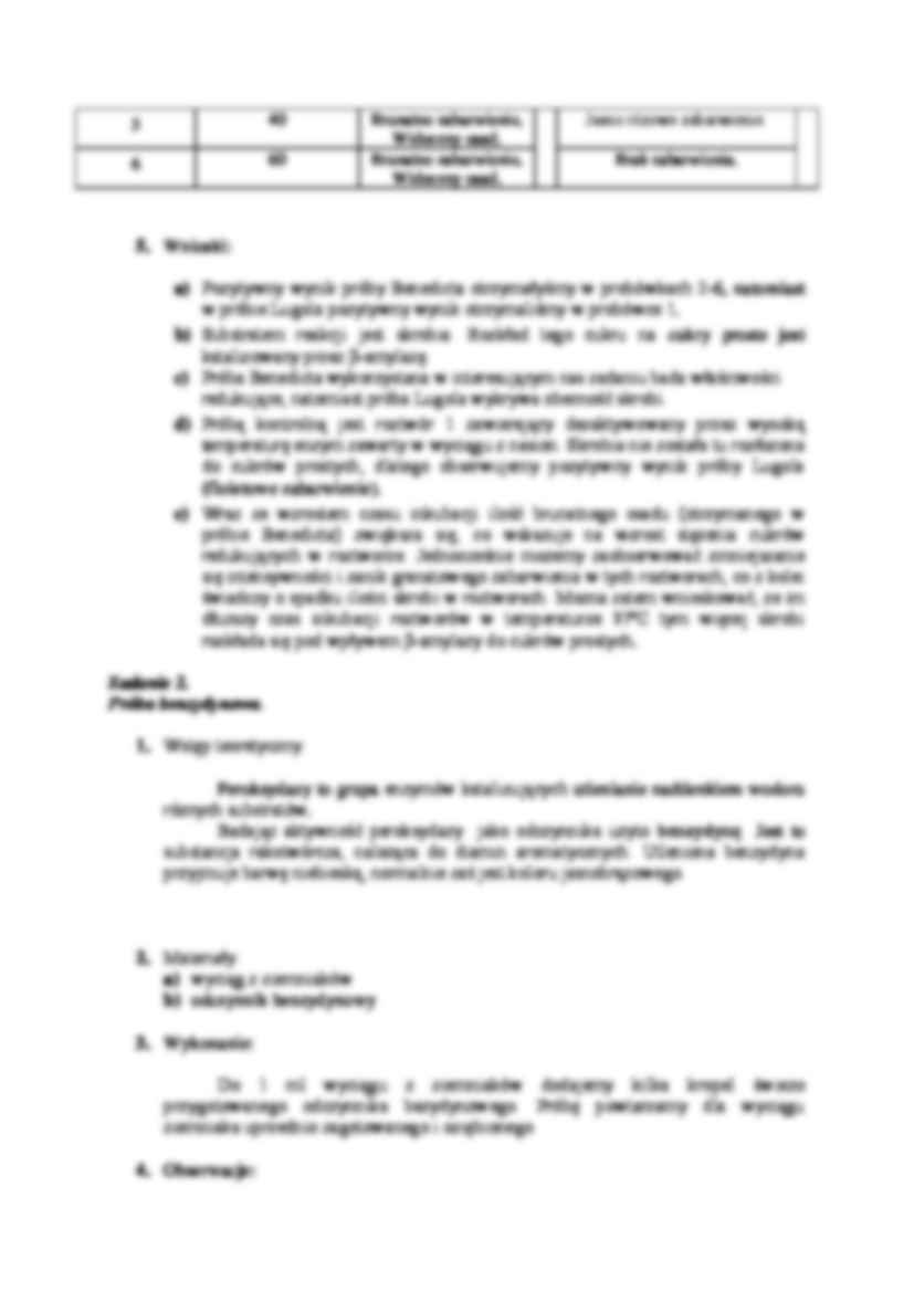 Aktywność enzymatyczna- zadania - strona 2